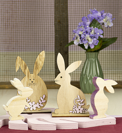3043-05 - Stafil - Lapin en bois - Lapin - Detail 1