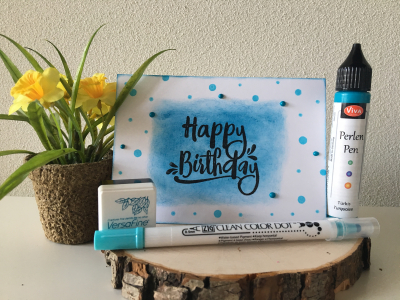 116265001 - ViVa Decor - Turquoise - Perlen Pen - Detail 2