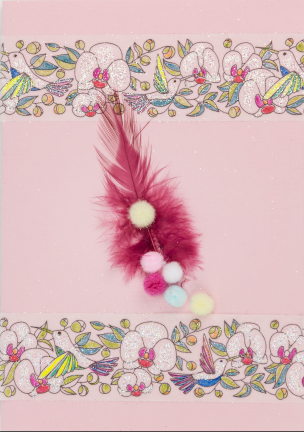 12432-4322 - Hobby Crafting Fun - Color Me Tapes Butterflies & Flowers - Color Me Tapes - Detail 3