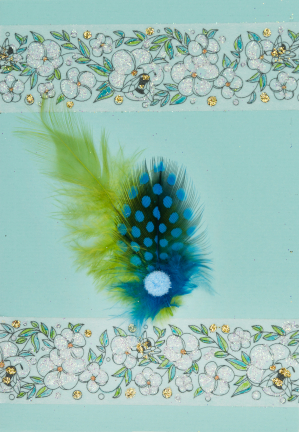 12432-4322 - Hobby Crafting Fun - Color Me Tapes Butterflies & Flowers - Color Me Tapes - Detail 4