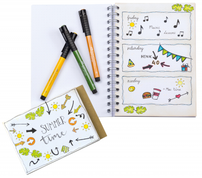 830300 - Papicolor - Bulletjournal Fossil – Sea Urchin 917 vert eau - Bullet journal & planner - Detail 1 830300 - Papicolor - Bulletjournal Fossil – Sea Urchin 917 vert eau - Bullet journal & planner - Detail 1