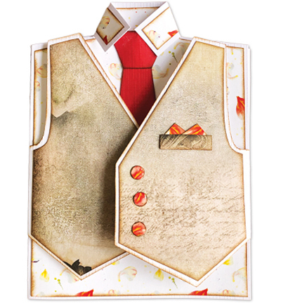 VM65-008 - Creative CutOuts - Mannenkaarten 01 - 12 stuks - Vintage Gentlemen - Detail 9