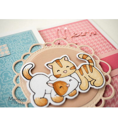 EC0194 - Marianne Design - Eline's Animals - Kittens - Animaux - Detail 3