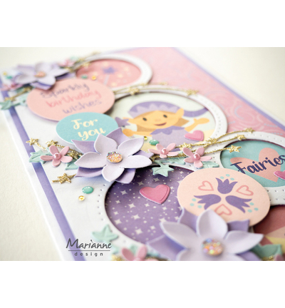 CA3224 - Marianne Design - Magical Garden by Marleen - Autocollants - Detail 5