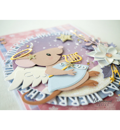 COL1585 - Marianne Design - Angel and Fairy accessories by Marleen - Collectables - Detail 4