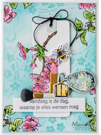 TC0882 - Marianne Design - Tiny's Perfume Stamp & die Set - Choses de dame - Detail 1