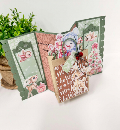 3004/0036 - Bella Lulu - Papier design – Joyeux Noël - Bella Lulu, Designpapier - Detail 1