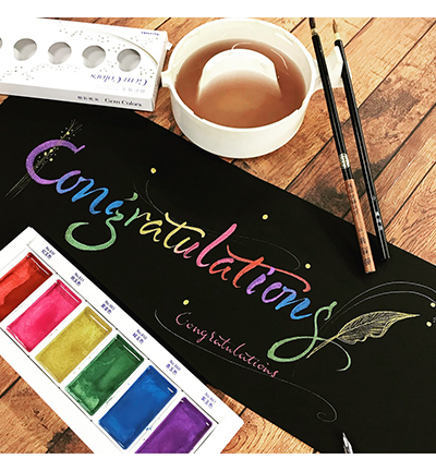 MC20GC/6V - Kuretake / ZIG - Gem Colors, 6 Colors set - Sets & palettes Gansai Tambi - Detail 6