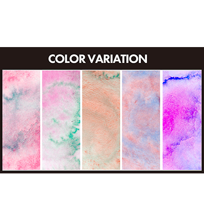 MC20GN/5V - Kuretake / ZIG - Granulating Colors, 5 Colors set - Gansai Tambi Sets - Detail 10