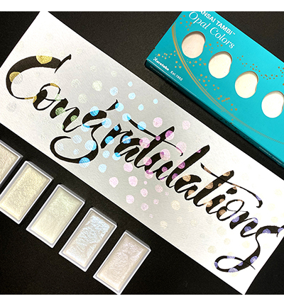 MC20OC/6V - Kuretake / ZIG - Opal Colors, 6 Colors set - Sets & palettes Gansai Tambi - Detail 14 MC20OC/6V - Kuretake / ZIG - Opal Colors, 6 Colors set - Sets & palettes Gansai Tambi - Detail 14