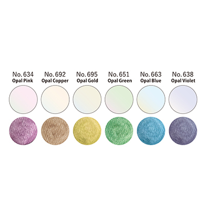 MC20OC/6V - Kuretake / ZIG - Opal Colors, 6 Colors set - Sets & palettes Gansai Tambi - Detail 19 MC20OC/6V - Kuretake / ZIG - Opal Colors, 6 Colors set - Sets & palettes Gansai Tambi - Detail 19