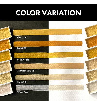 MC20SC/6V - Kuretake / ZIG - Starry Colors, 6 Colors set - Gansai Tambi Sets - Detail 25