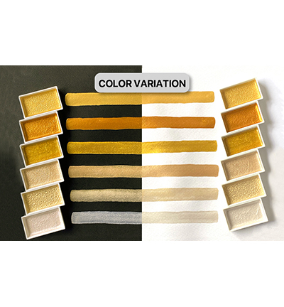 MC20SC/6V - Kuretake / ZIG - Starry Colors, 6 Colors set - Gansai Tambi Sets - Detail 42