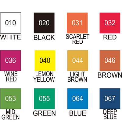 MC20/12V - Kuretake / ZIG - Set 12 Couleurs - Gansai Tambi Sets - Detail 5