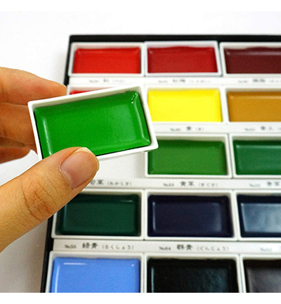 MC20/36V - Kuretake / ZIG - Set 36 Couleurs - Gansai Tambi Sets - Detail 15