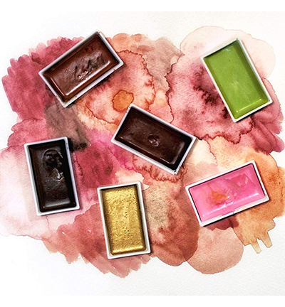 MC20/36V - Kuretake / ZIG - Set 36 Couleurs - Gansai Tambi Sets - Detail 17