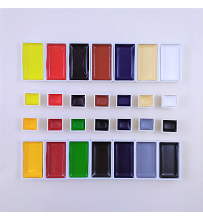 MC30-1 - Kuretake / ZIG - Gansai Tambi Portable Set - Gansai Tambi Sets - Detail 5