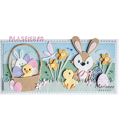 LR0755 - Marianne Design - Daffodil - Fleurs - Detail 1