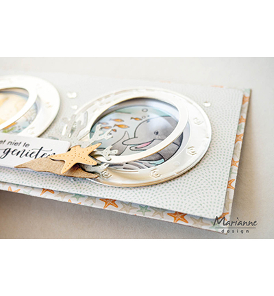 LR0805 - Marianne Design - Small Porthole - Fenêtre - Detail 1