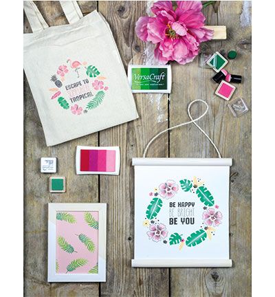 Collage – Tropical - Collage - Tropical Escape - Plantes - Detail 11