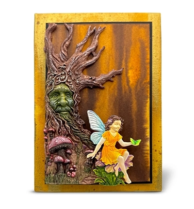 CF0073-CS - Cosmic Shimmer - Forest Fairy - Cosmic Shimmer Silicone Mould - Detail 6
