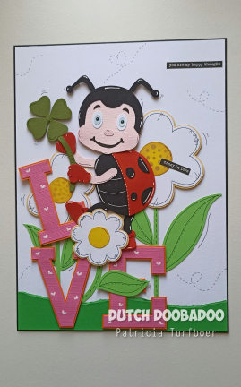 470.784.211 - Dutch DooBaDoo - Card-Art Flowers - Dutch Card Art - Detail 4