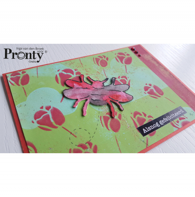 492.001.016 - Pronty - Chipboard Insects 1 - Grey Chipboard - Detail 4