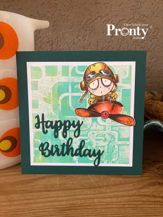 470.801.058 - Pronty - Mask stencil Retro Pattern Squares - Rétro - Detail 5