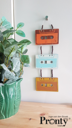 494.001.028 - Pronty - Foam stamps Cassette Tapes - Rétro - Detail 3