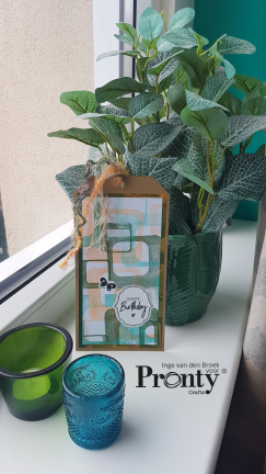 494.001.029 - Pronty - Foam stamps Retro Squares - Rétro - Detail 2