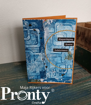 470.801.058 - Pronty - Mask stencil Retro Pattern Squares - Rétro - Detail 6