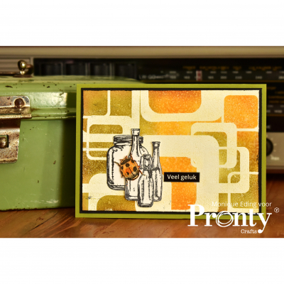 470.801.058 - Pronty - Mask stencil Retro Pattern Squares - Rétro - Detail 7