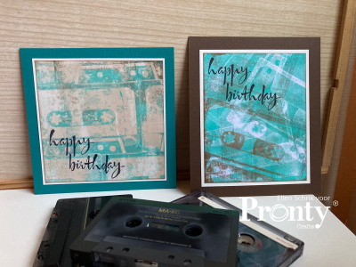 494.001.028 - Pronty - Foam stamps Cassette Tapes - Rétro - Detail 5