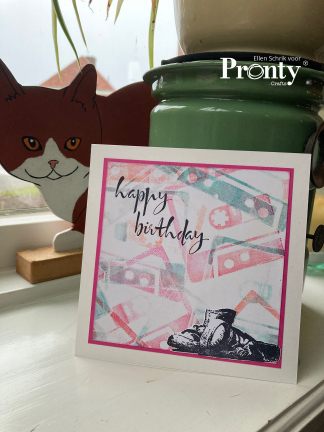 494.001.028 - Pronty - Foam stamps Cassette Tapes - Rétro - Detail 6