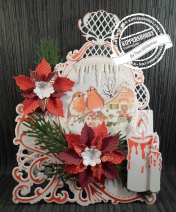 LR0435 - Marianne Design - Petra's Poinsettia - Creatables - Detail 25