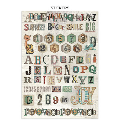 SBJK07 - Stamperia - Junk journal - Furry Friends - Junk Journals - Detail 1