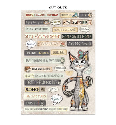 SBJK07 - Stamperia - Junk journal - Furry Friends - Junk Journals - Detail 5