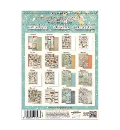 SBJK07 - Stamperia - Junk journal - Furry Friends - Junk Journals - Detail 9