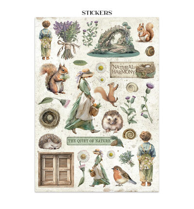 SBJK09 - Stamperia - Junk journal - Herbarium Silvae - Junk Journals - Detail 1