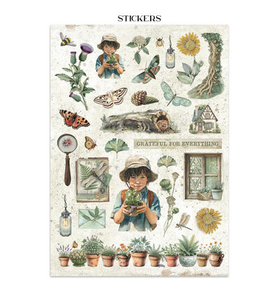 SBJK09 - Stamperia - Junk journal - Herbarium Silvae - Junk Journals - Detail 2