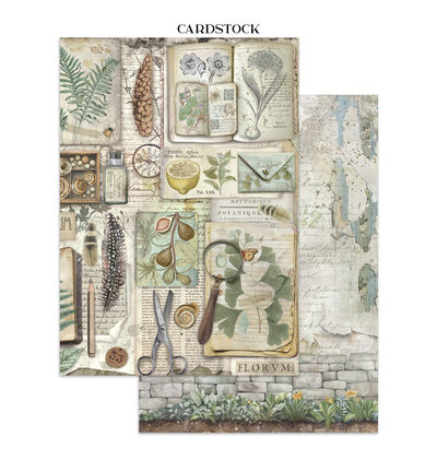 SBJK09 - Stamperia - Junk journal - Herbarium Silvae - Junk Journals - Detail 3