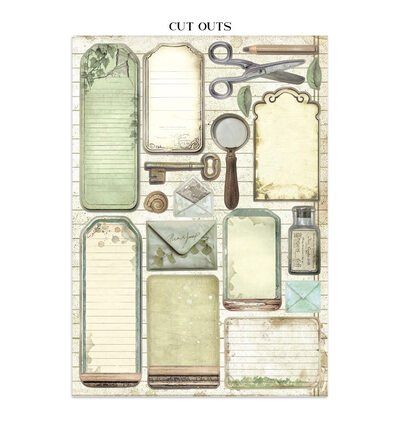 SBJK09 - Stamperia - Junk journal - Herbarium Silvae - Junk Journals - Detail 6