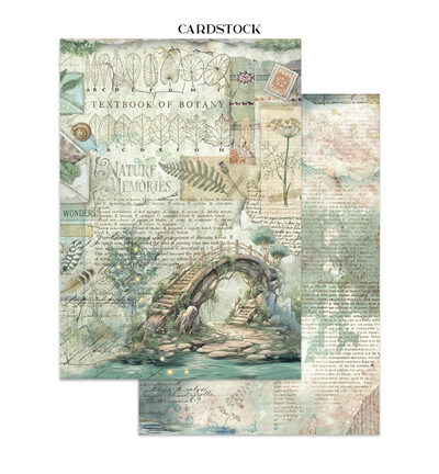 SBJK09 - Stamperia - Junk journal - Herbarium Silvae - Junk Journals - Detail 8