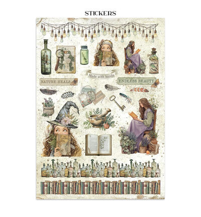 SBJK09 - Stamperia - Junk journal - Herbarium Silvae - Junk Journals - Detail 14