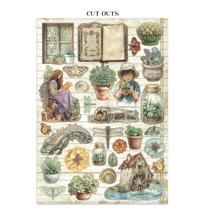 SBJK09 - Stamperia - Junk journal - Herbarium Silvae - Junk Journals - Detail 16