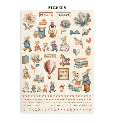 SBJK11 - Stamperia - Junk journal - Family - Junk Journals - Detail 1