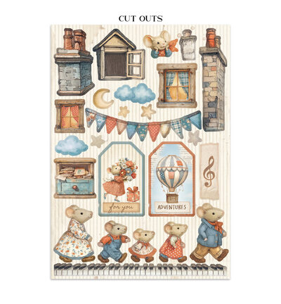 SBJK11 - Stamperia - Junk journal - Family - Junk Journals - Detail 6