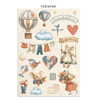 SBJK11 - Stamperia - Junk journal - Family - Junk Journals - Detail 13