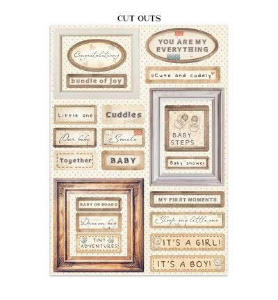 SBJK12 - Stamperia - Junk journal - Baby - Junk Journals - Detail 5