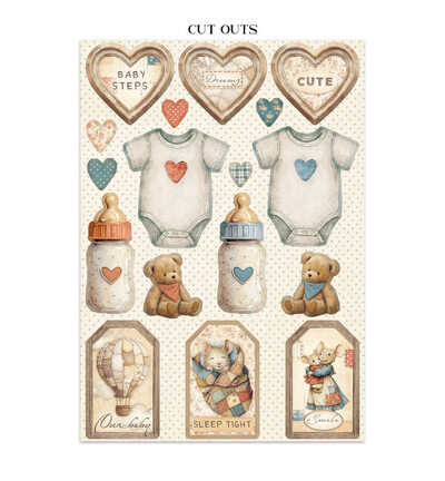 SBJK12 - Stamperia - Junk journal - Baby - Junk Journals - Detail 6